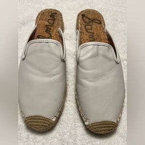 SAM EDELMAN white Leather Size 8 worn once